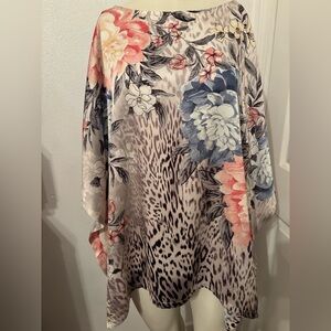 Chicos bohemian Tunic kimono style sleeves  S/M